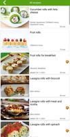 Sushi and roll recipes