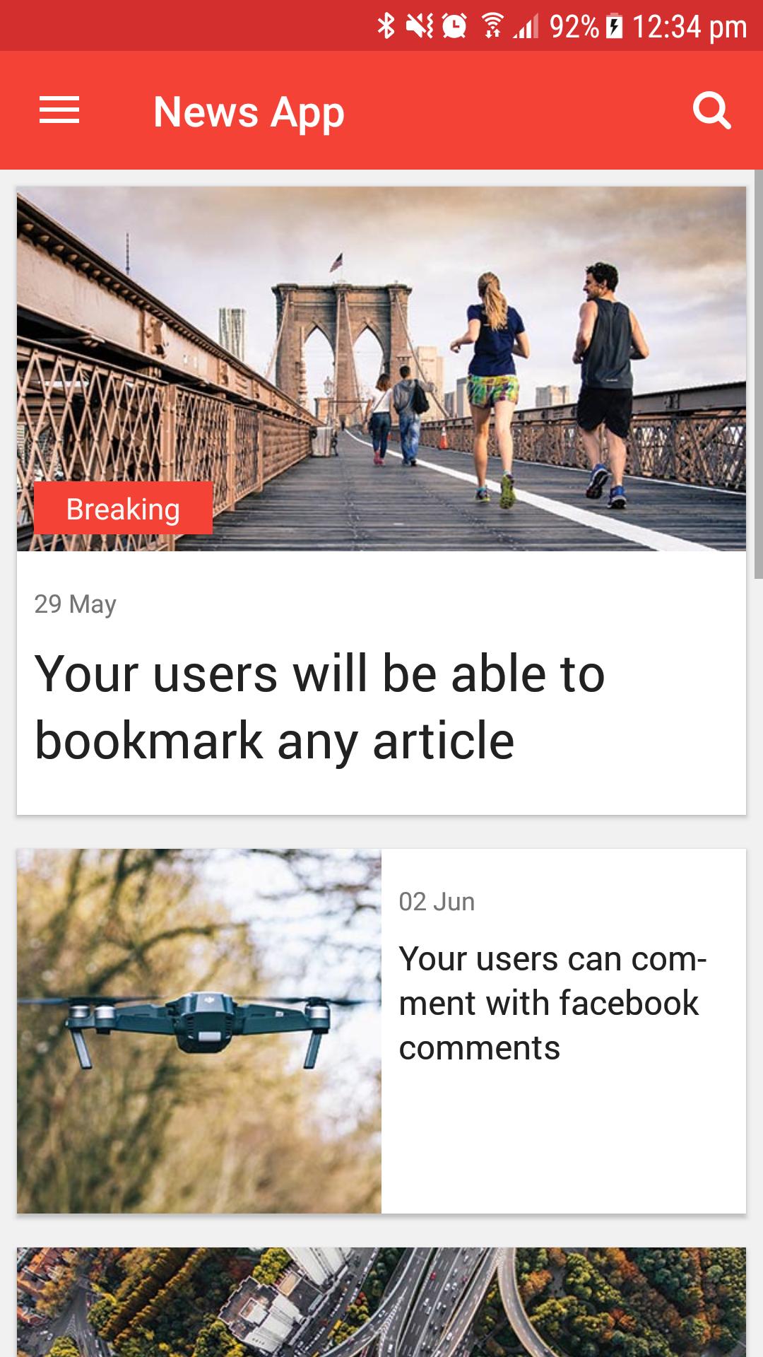 Ultimate News App Template