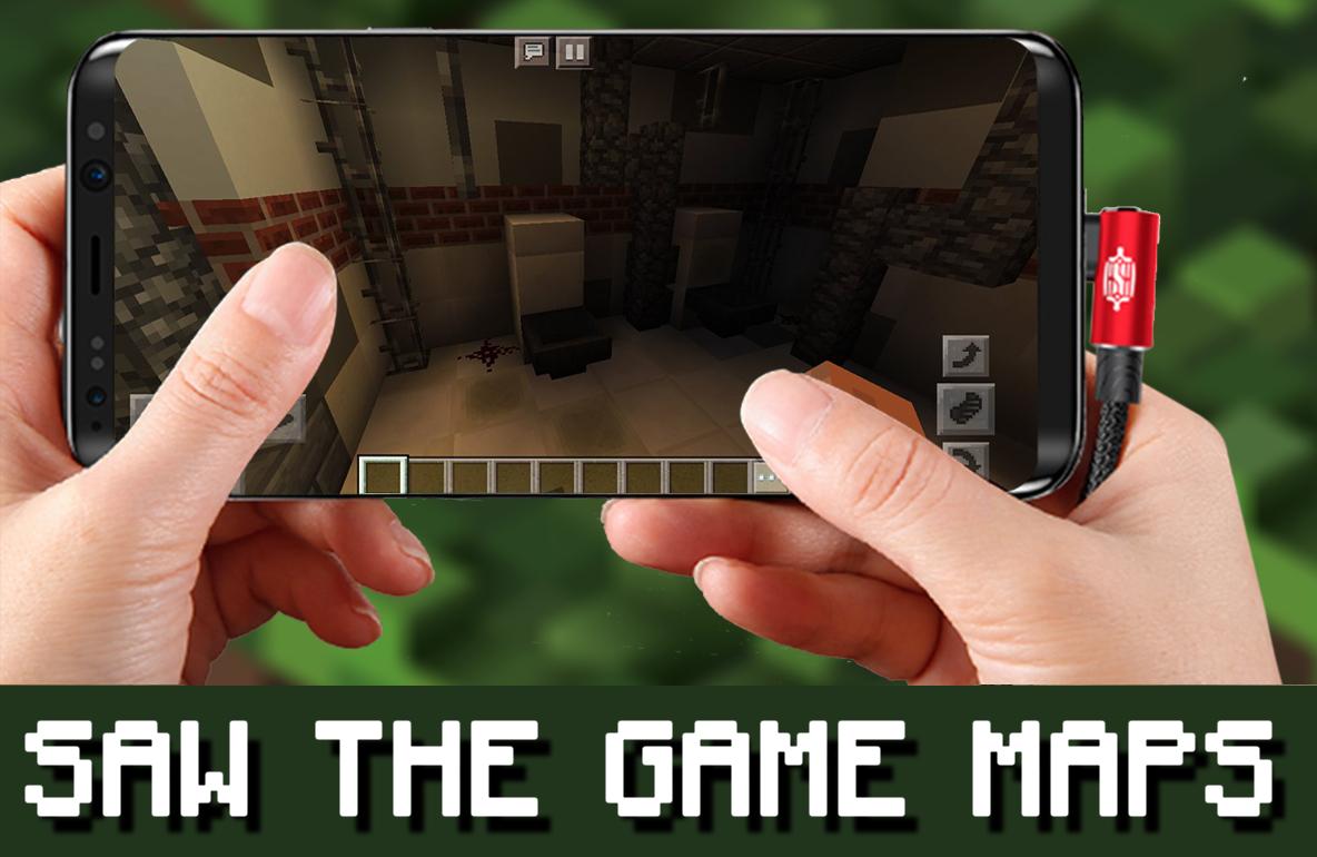 Saw The Game Map for MCPE