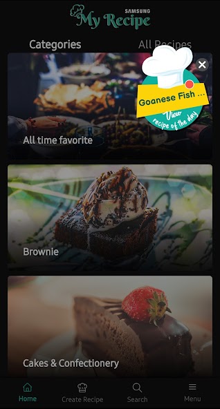 Samsung My Recipe