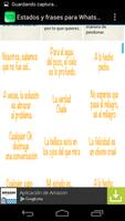 Estados y frases para WhatsApp