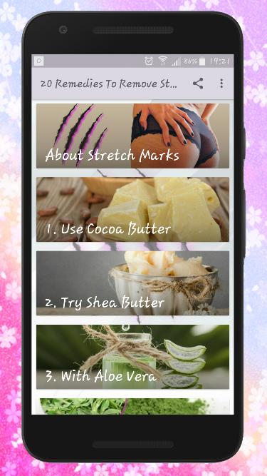 Get rid of STRETCH MARKS Natur