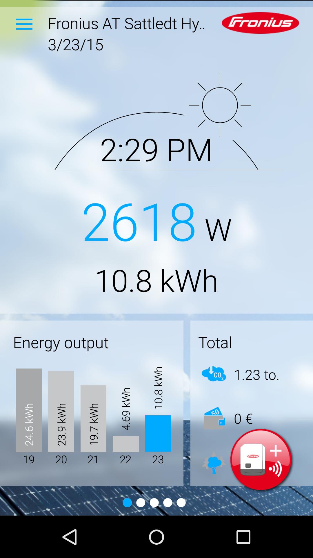 Fronius Solar.web live