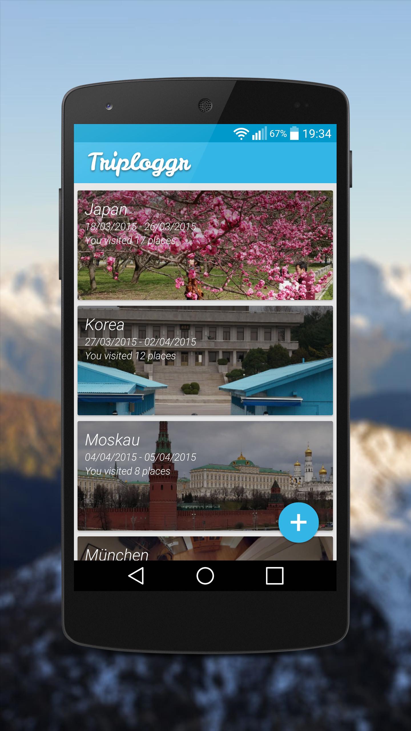 Triploggr - The Travel Diary