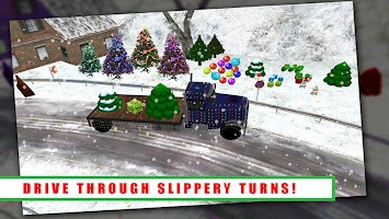 Christmas Tree Transport Truck