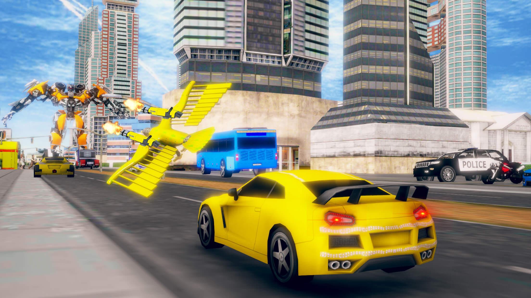 Flying Eagle Robot Car Battle