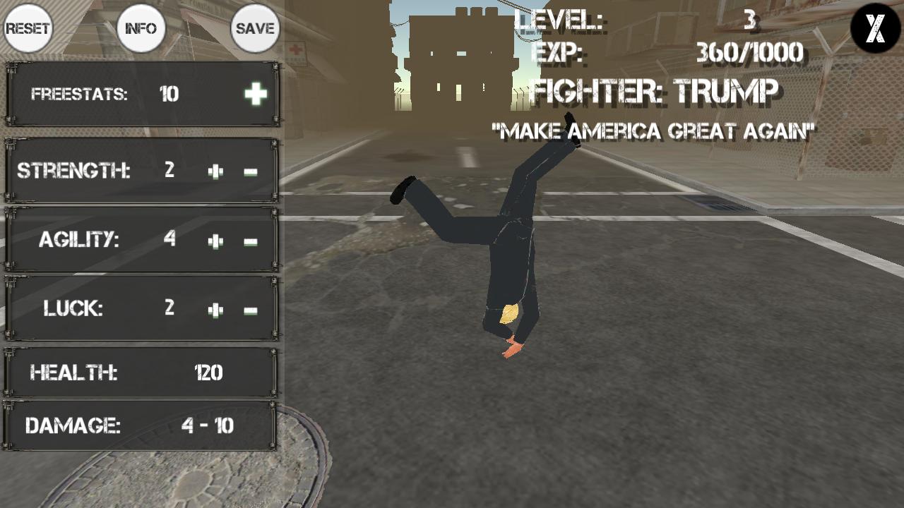 Zombie Lane Survival: Trump