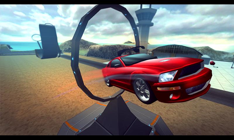 Helicopter Muscle Car Sim 3D