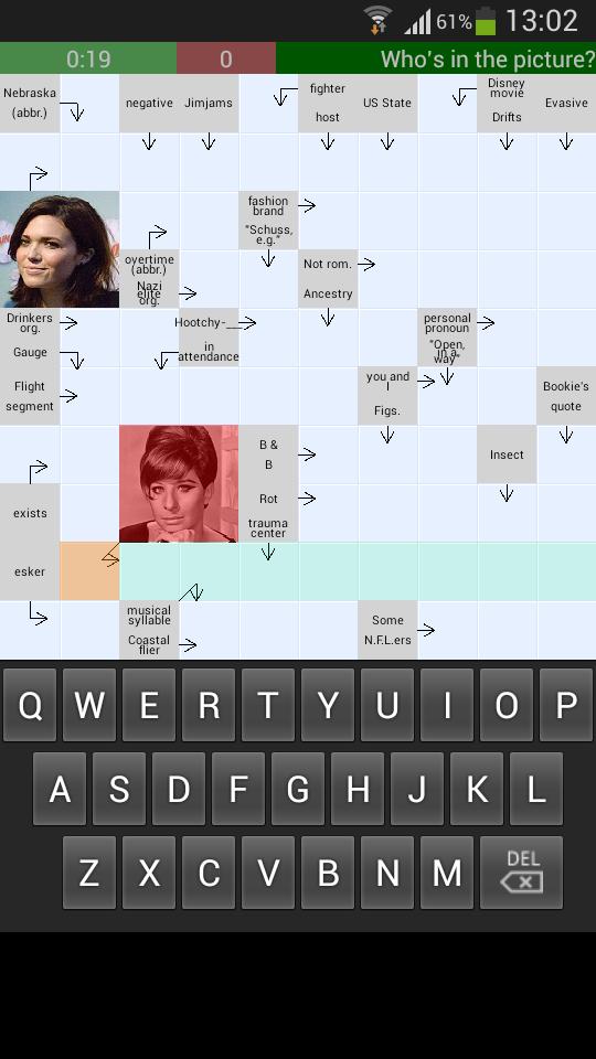 Arrow Crossword Light