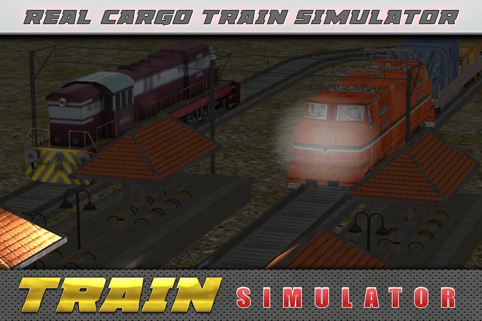 Cargo Transporter Train Sim 3D