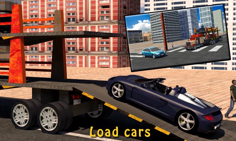 Car Transporter Truck 3D 2016