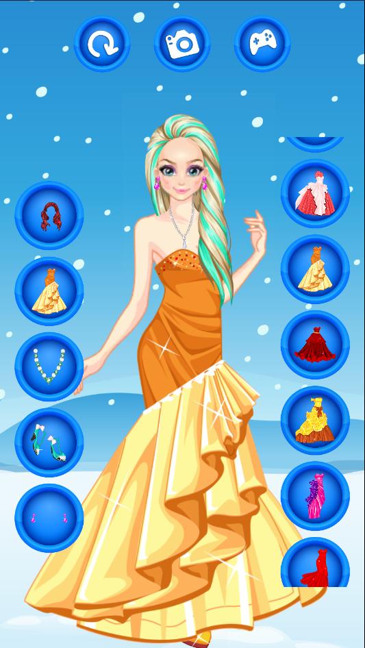 Snow Princess Dress Up