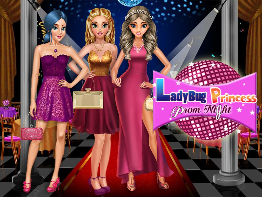 Ladybug Princess Prom Night Party Girl Game