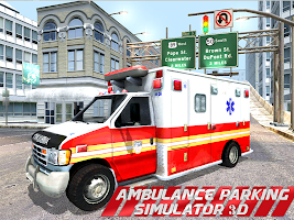 EMERGENCY AMBULANCE PARKING 3D