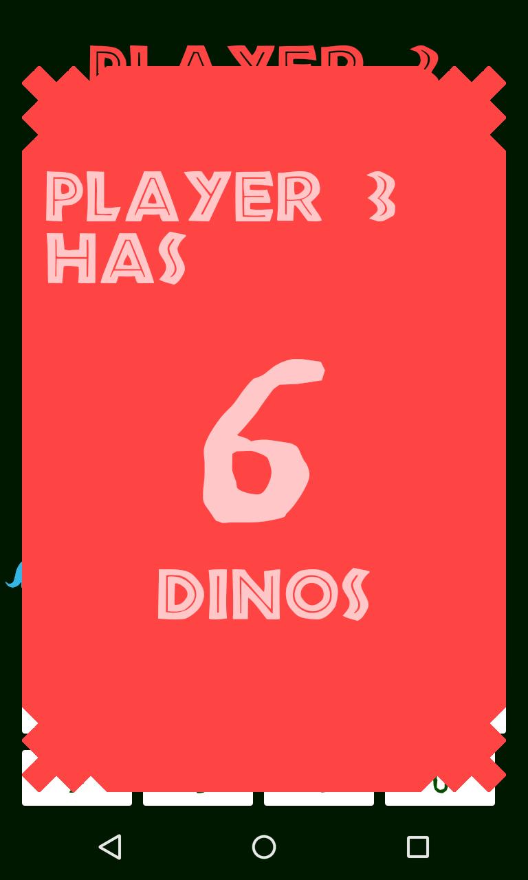 Scorekeeper for Dino Hunt Dice