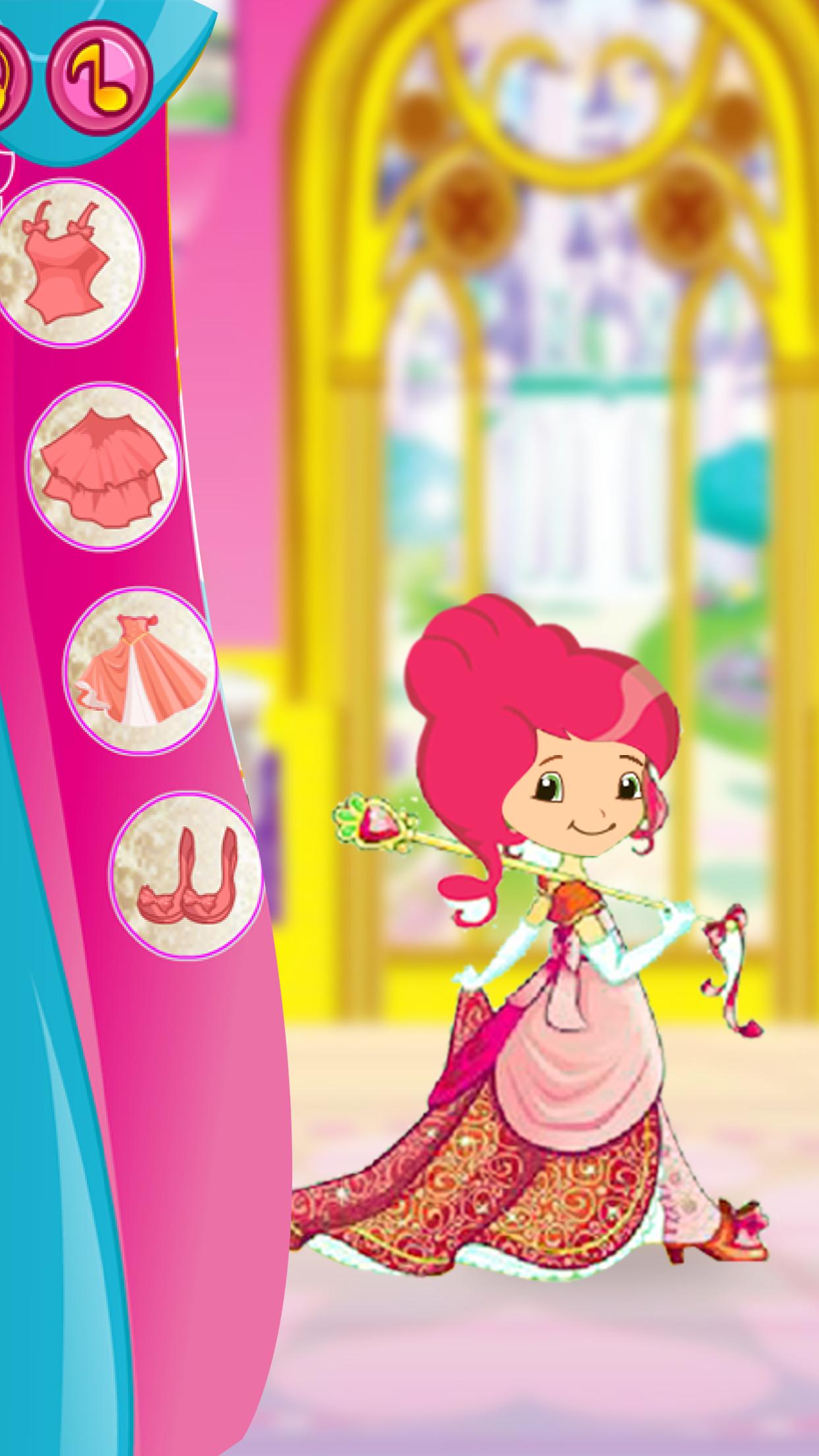 Strawberry Princess Little shortcake dressing