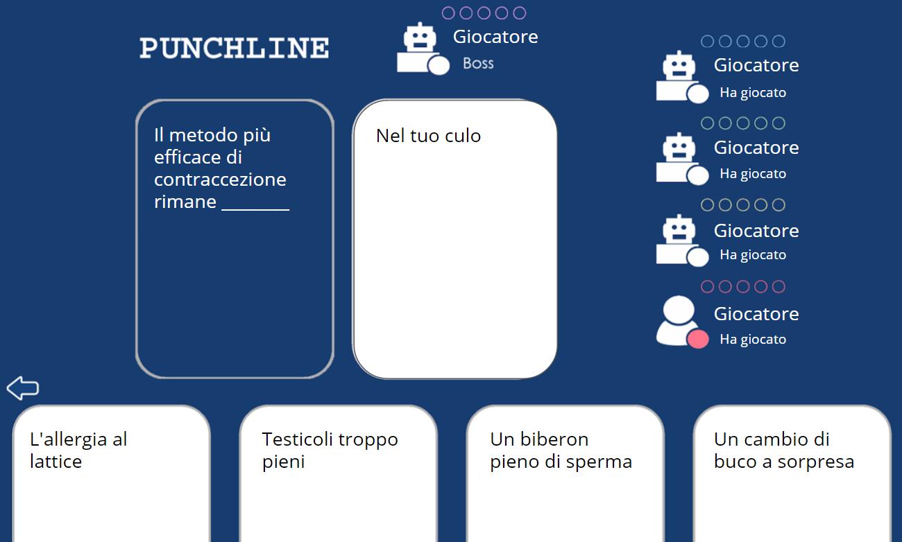 Punchline, Il gioco scandaloso