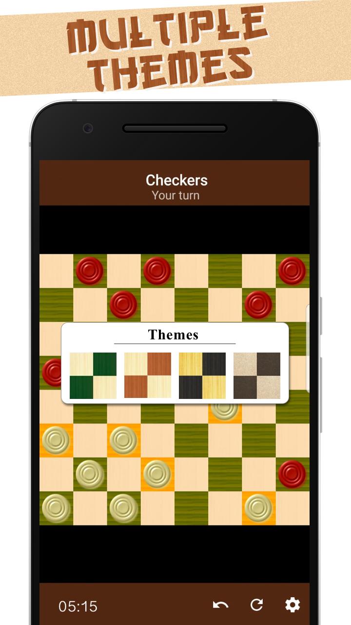 Dama - Free checkers