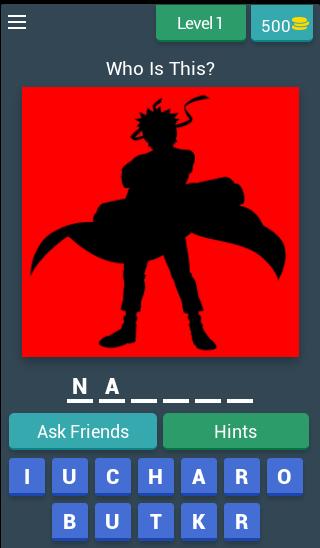 Naruto Shadow Quiz