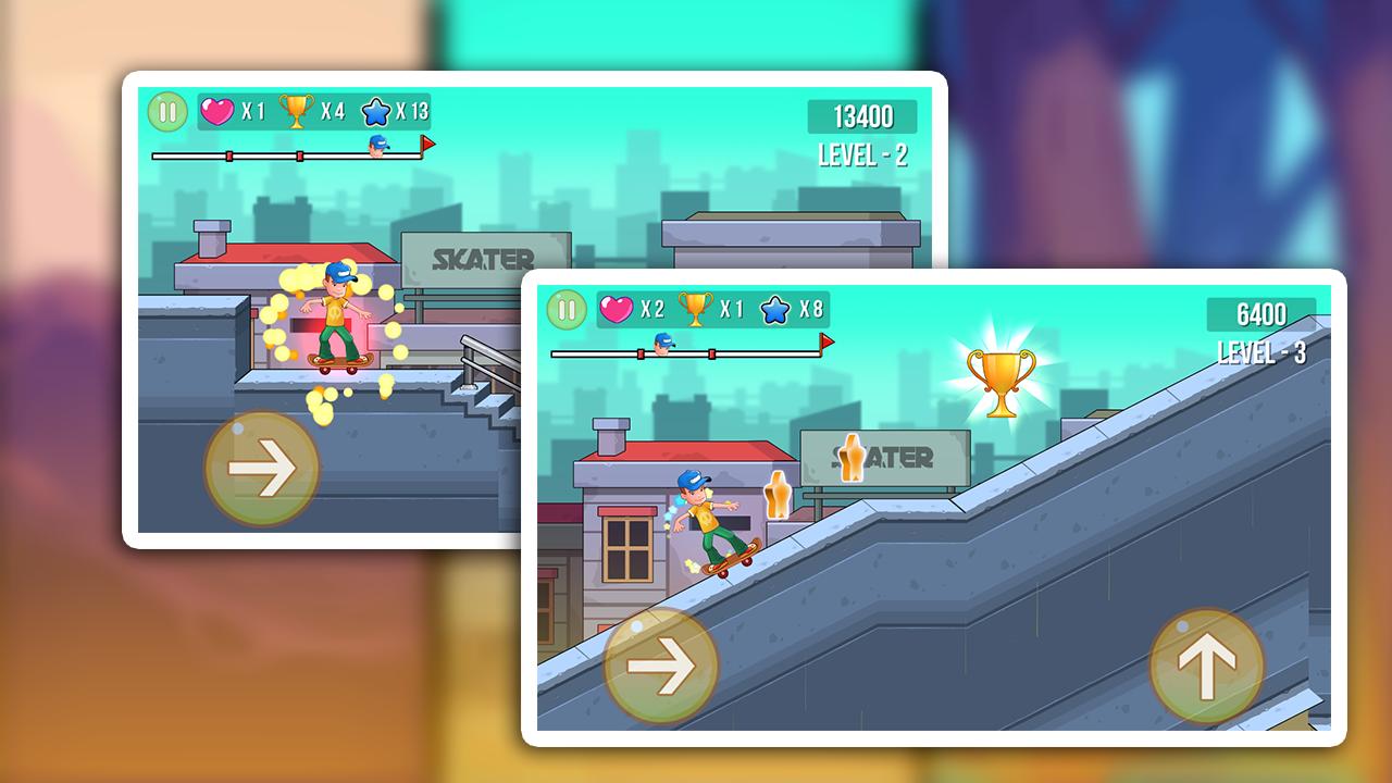 Skater Man: Run And Fun