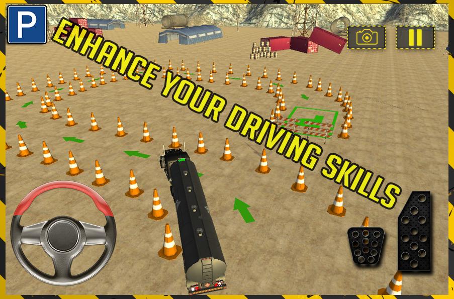 Parking Real Racing Truck Game