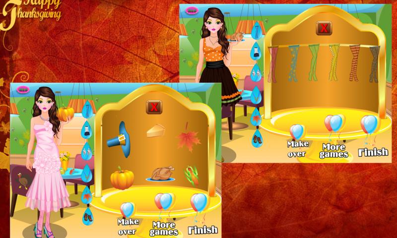 Dress up for Thanksgiving day