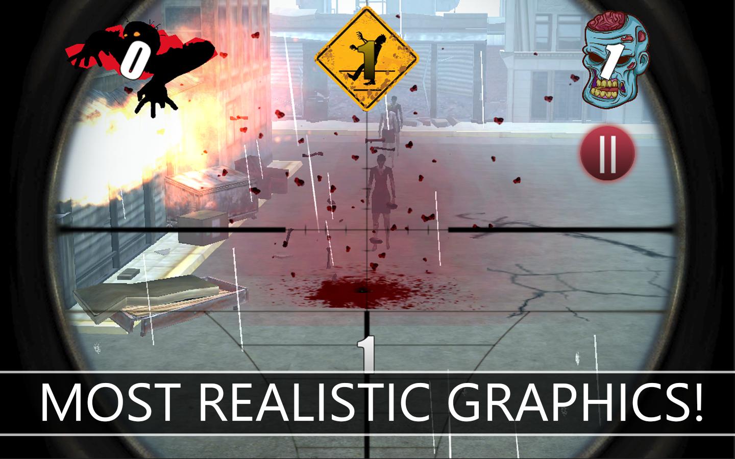 Zombrain Sniper 3D Zombie Game