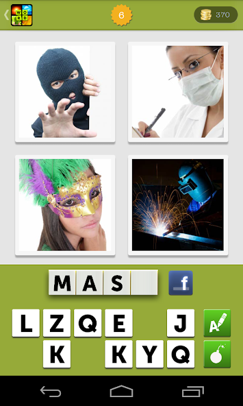 4 Pics 1 Word What's the Photo