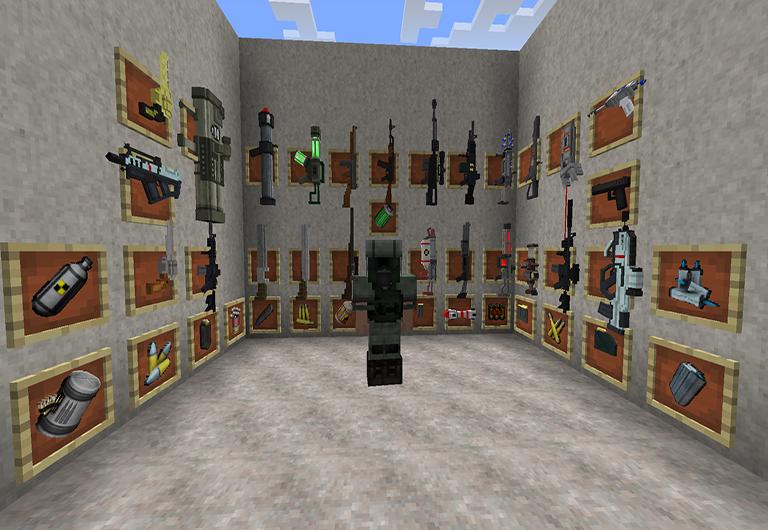 Gun Mod Minecraft Pe New