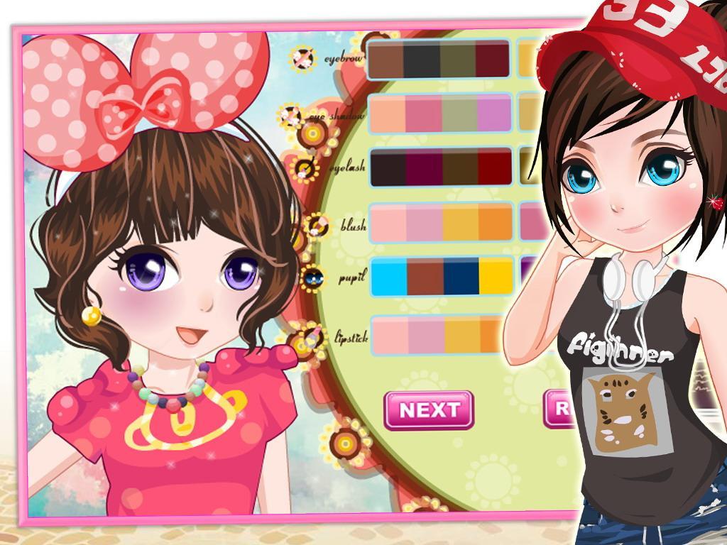 Holiday dressup game