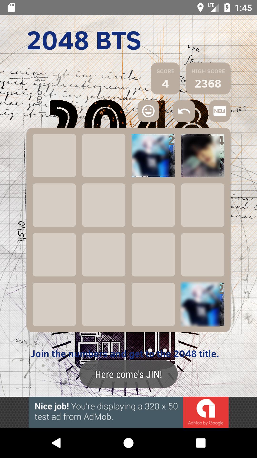 2048 for BTS