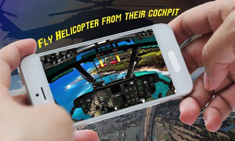 Helicopter driving simulator