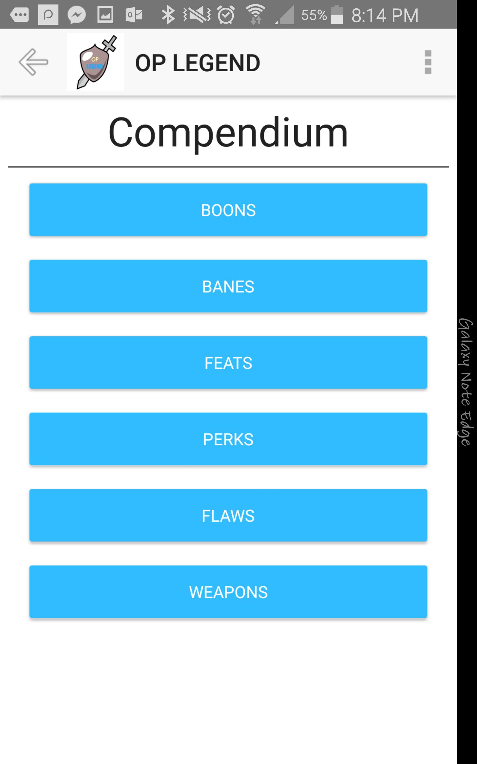 OP Legend - Open Legend Charac