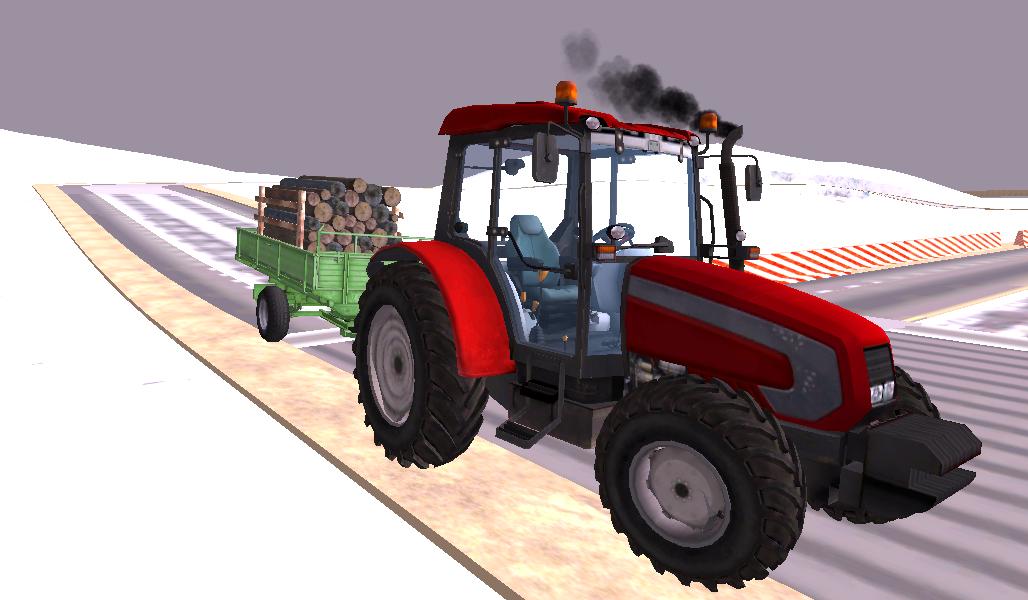 Snow Tractor Simulator 2020