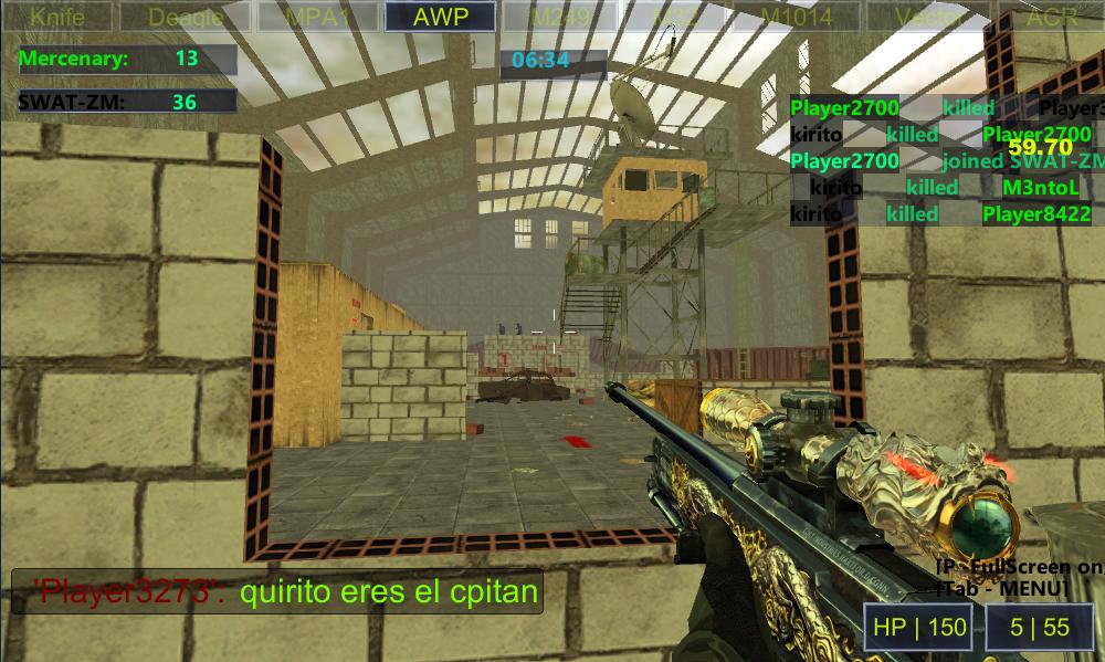 Battle SWAT vs Mercenary