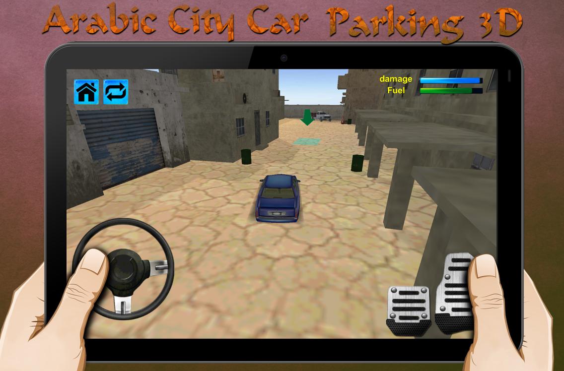 Arabic City Car Parking 3D