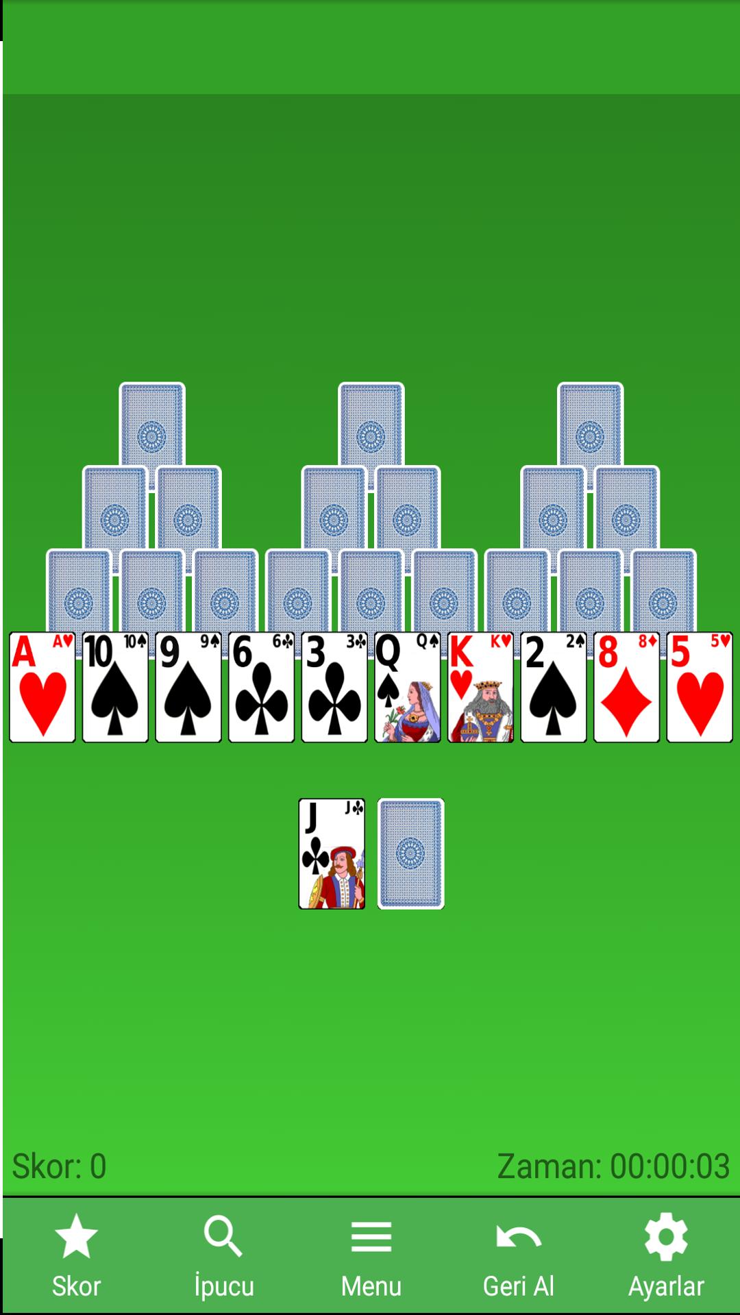 Solitaire Full Internetsiz