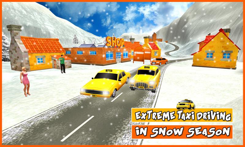 Snow Taxi Driver 3D