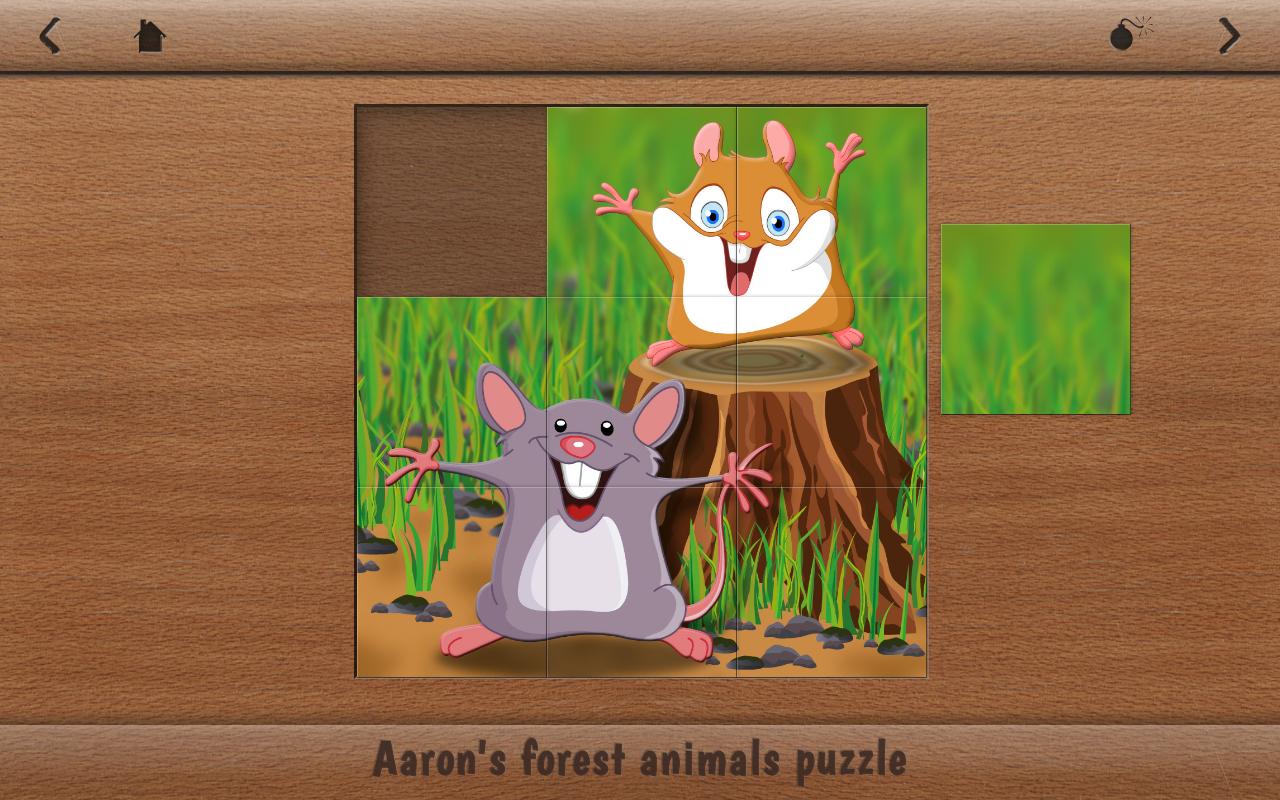 Aaron's Forest Animals Puzzle