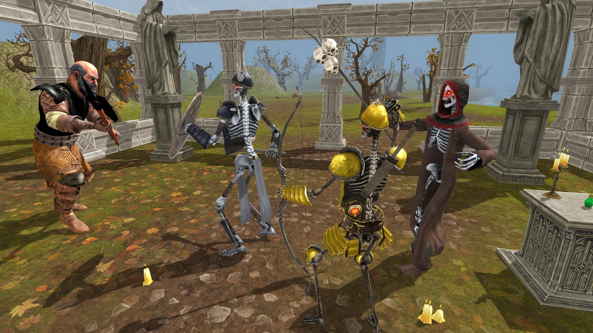 Bald Knight Open World RPG