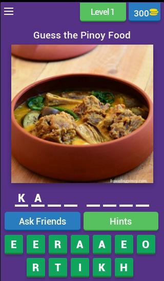Pinoy Food Quiz