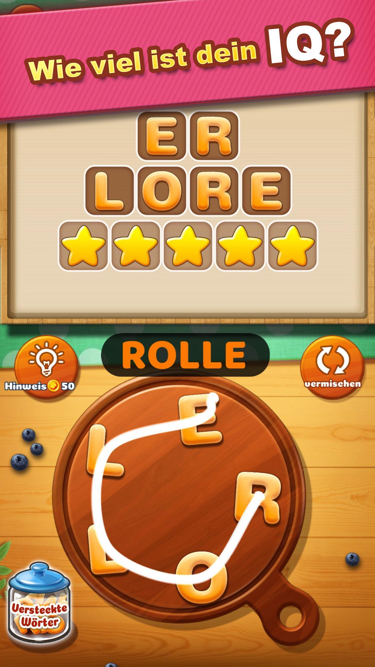 Wortpuzzle - IQ Wettbewerb, #1 auf Deutsch!
