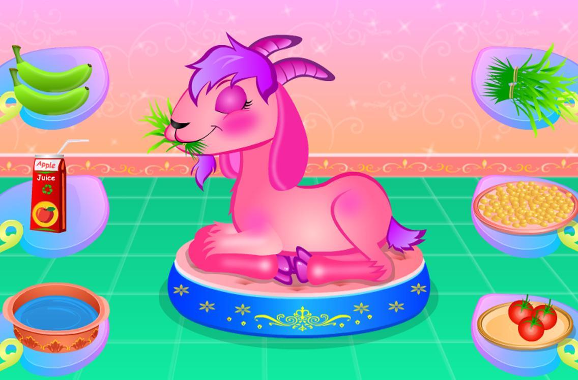 Take care of the baby goat