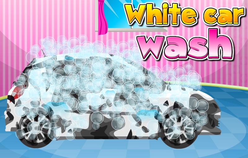 White car wash