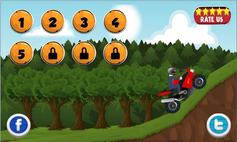 Hill Climb Jungle Racing