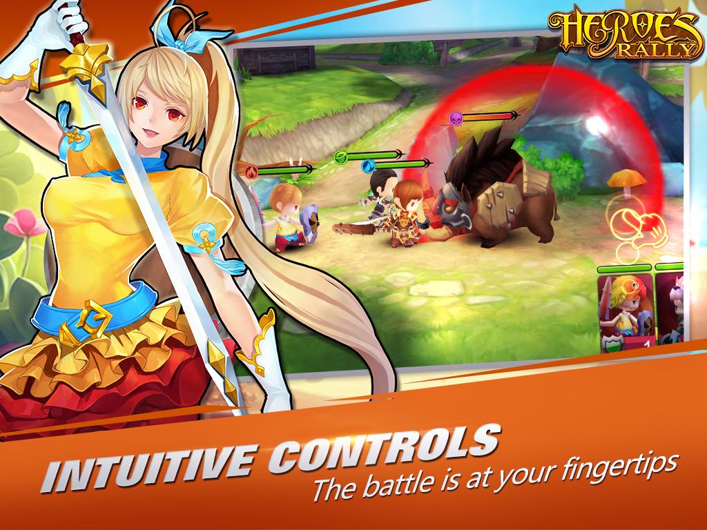 Heroes Rally - Go Defenders!