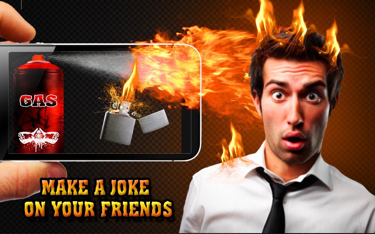 Fire Craft flamethrower prank