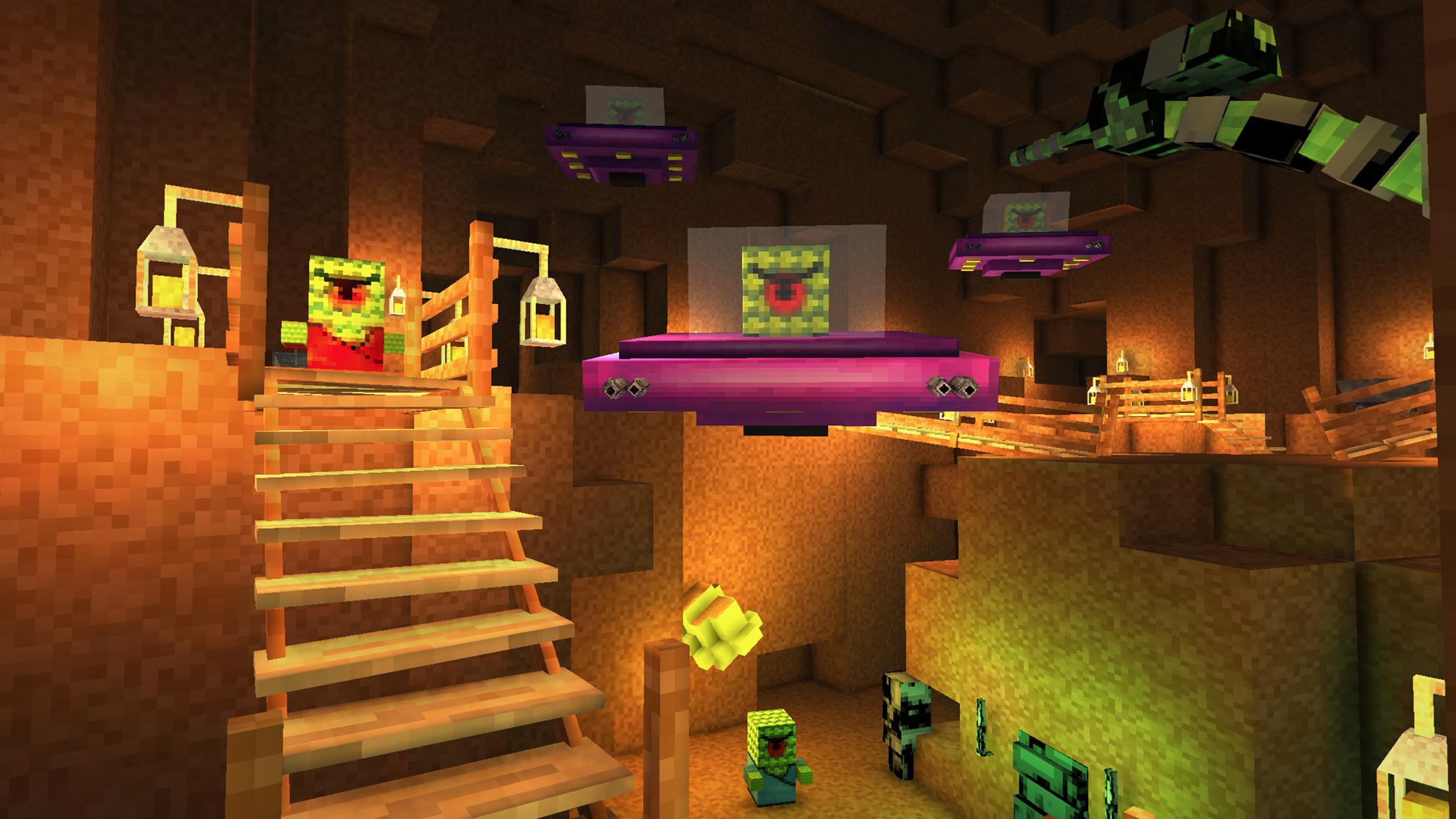 Block Gun 3D: Aliens & Cowboys