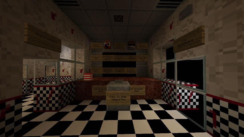 Five Nights Inside - MCPE