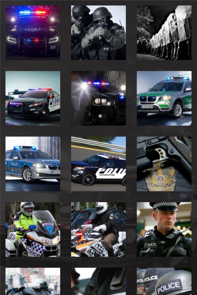 Police Game: NYPD, LAPD Cards